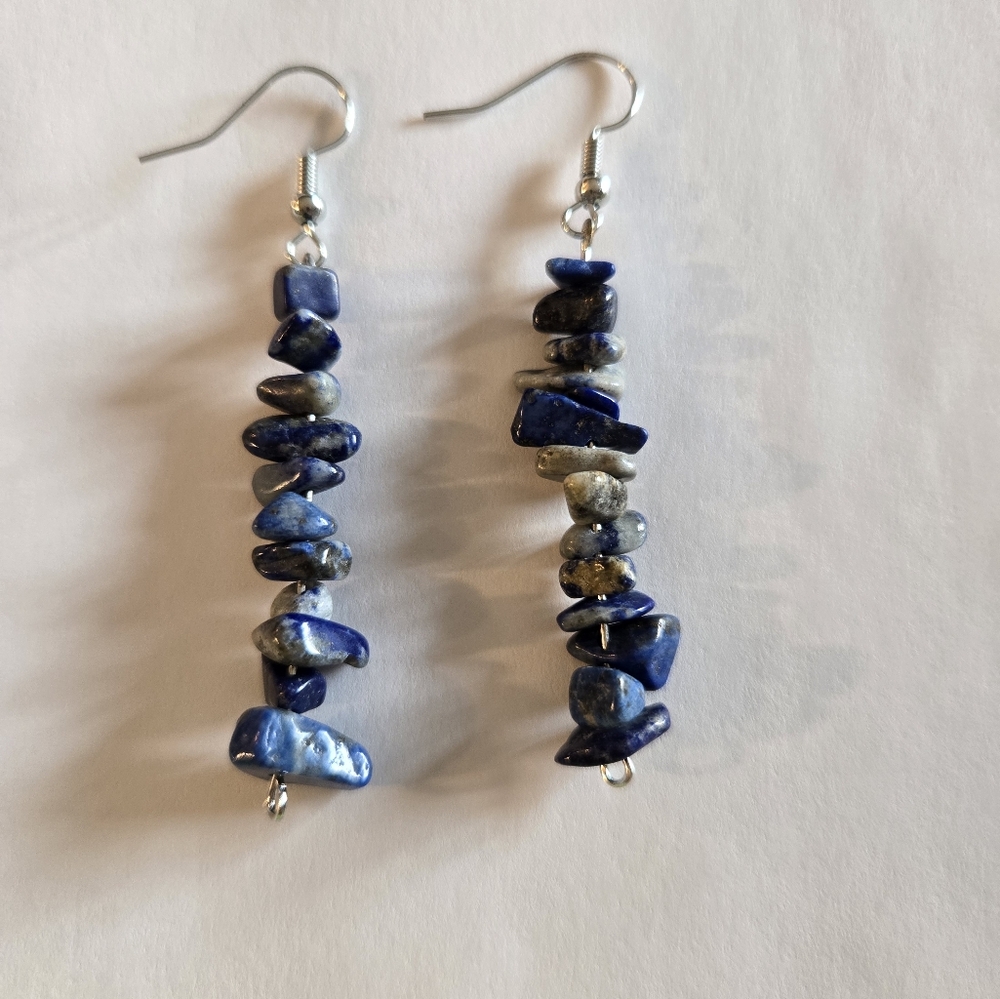 Hand Crafted Lapis Earrings